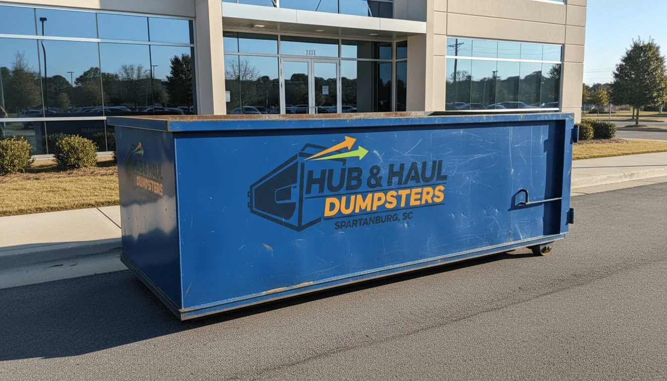 commercial dumpster rental spartanburg sc img