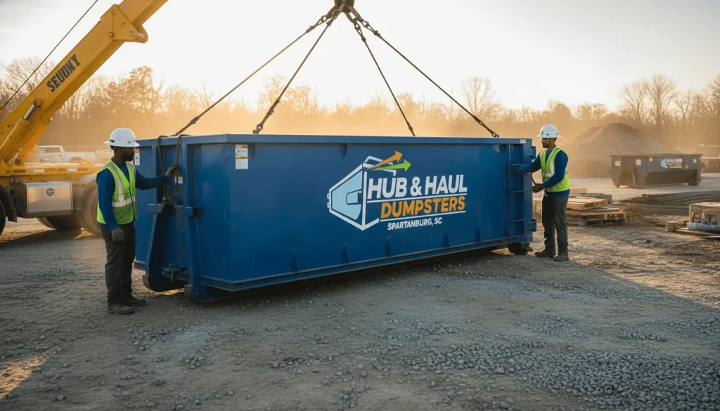 construction dumpster rental spartanburg sc img