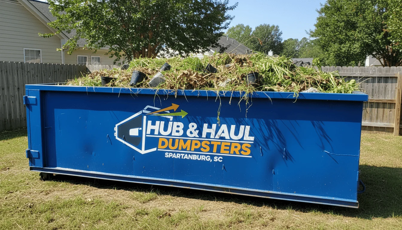 yard waste dumpster rental spartanburg img